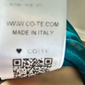 Co|Te Teal Garment
